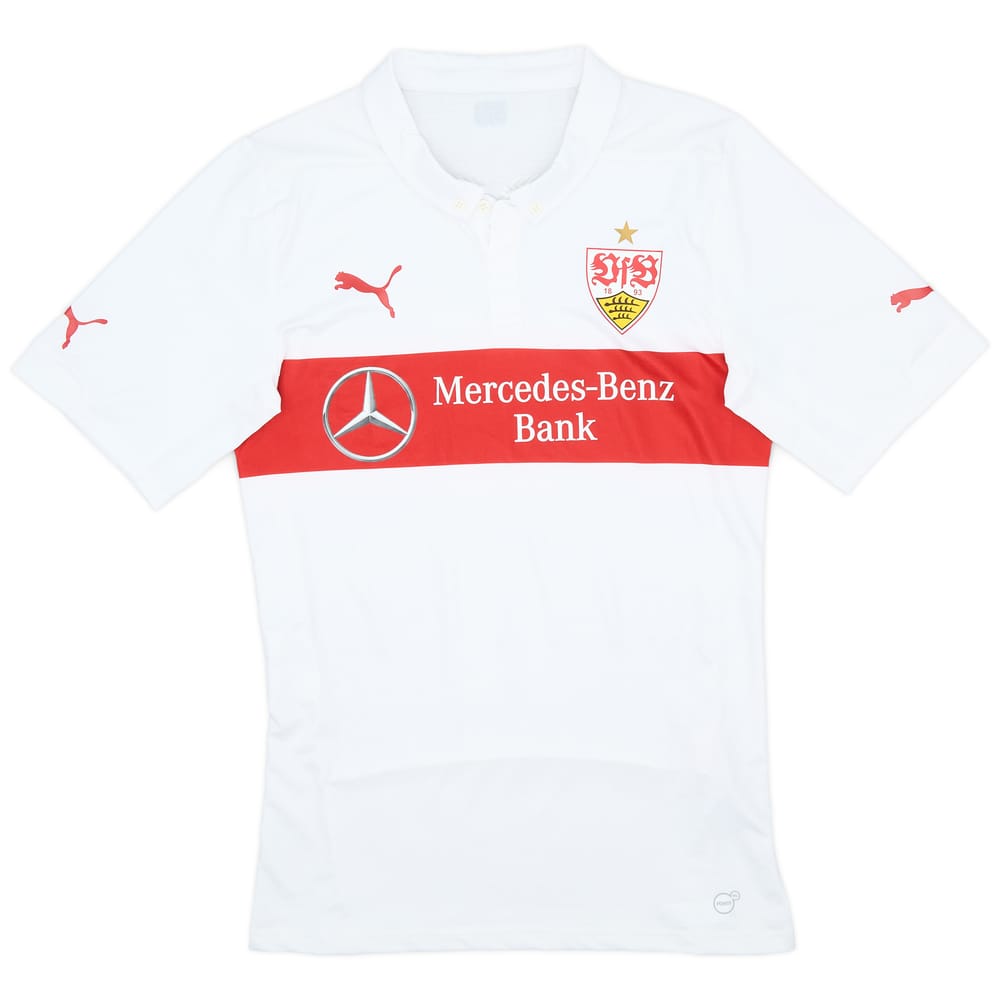 2014-15 Stuttgart Player Issue Home Shirt - 8/10 - (XL)