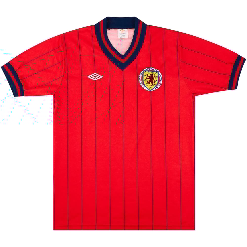 1982-85 Scotland Match Issue Away Shirt #13 (Stewart)