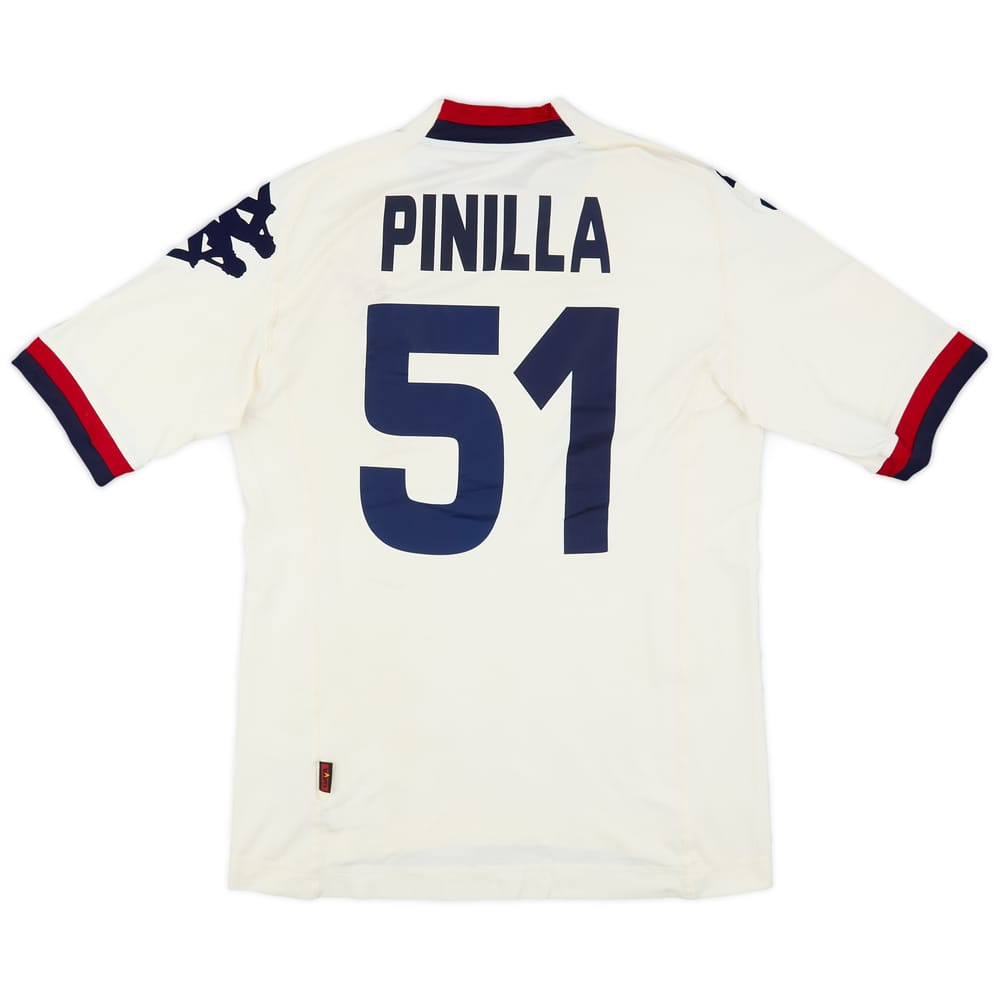 2012-13 Cagliari Match Issue Away Shirt Pinilla #51
