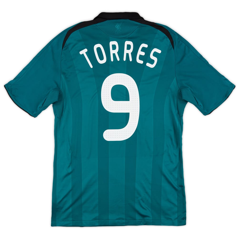 2008-09 Liverpool Third Shirt Torres #9 - 4/10 - (M)