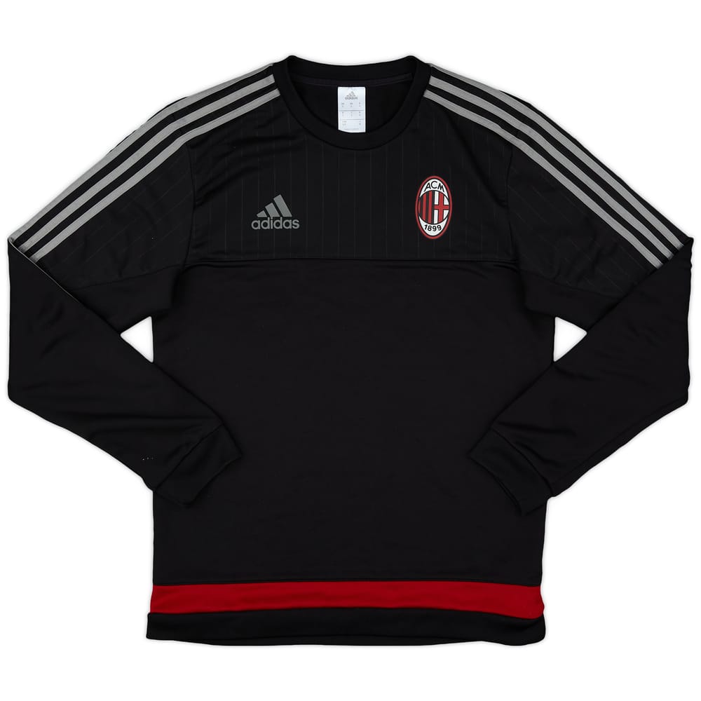 2015-16 AC Milan adidas Sweat Top - 7/10 - (S)