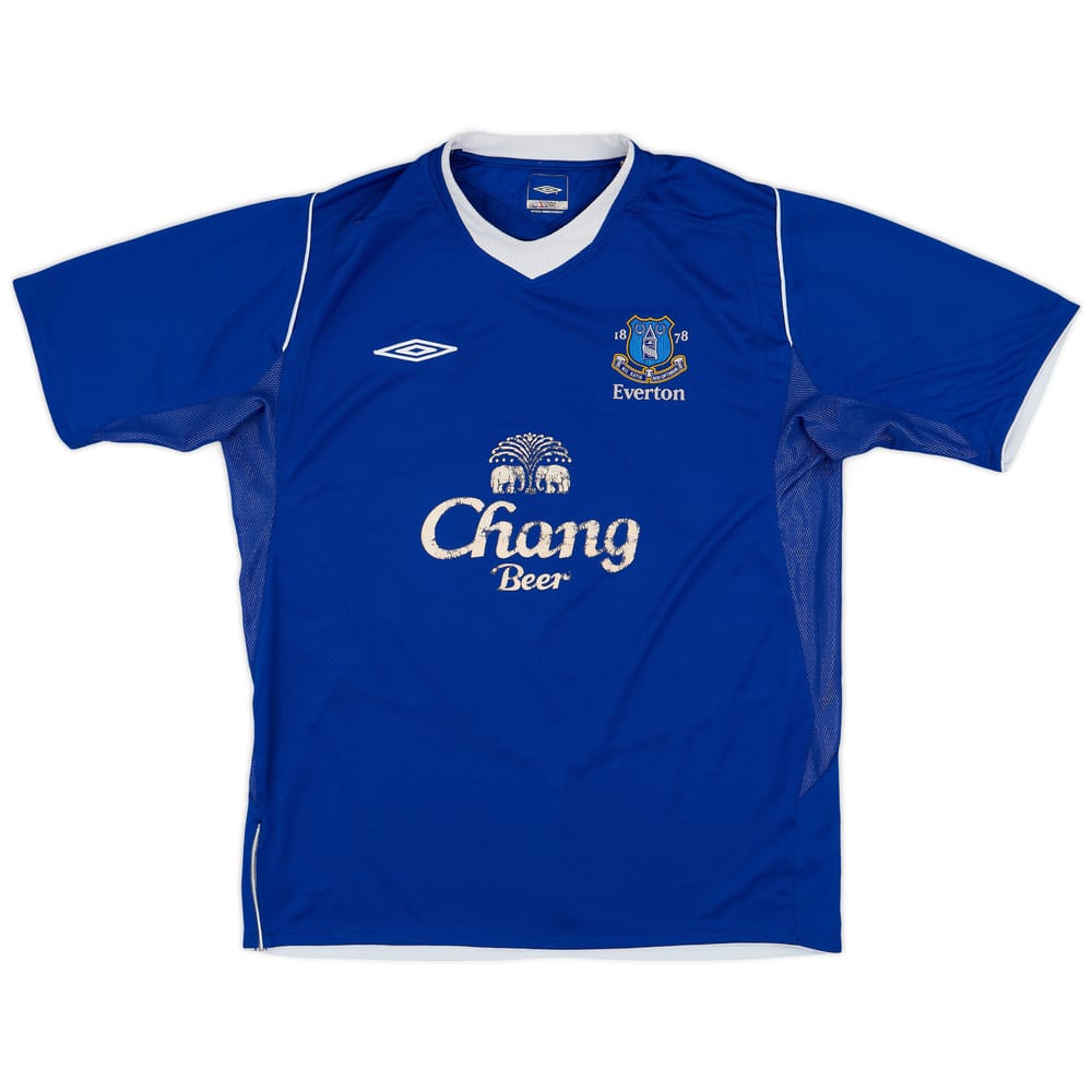 2004-05 Everton Home Shirt - 5/10 - (L)