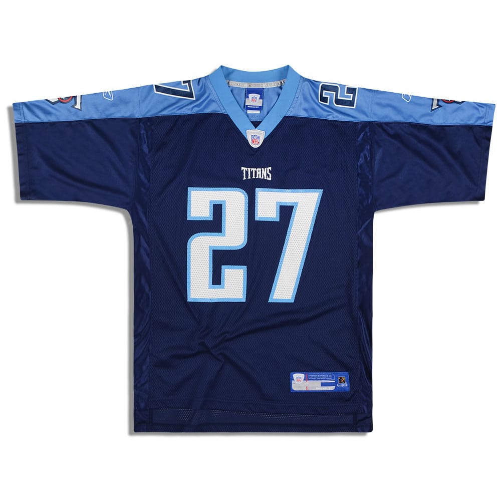 2003 Tennessee Titans George #27 Reebok On Field Jersey (Home) L