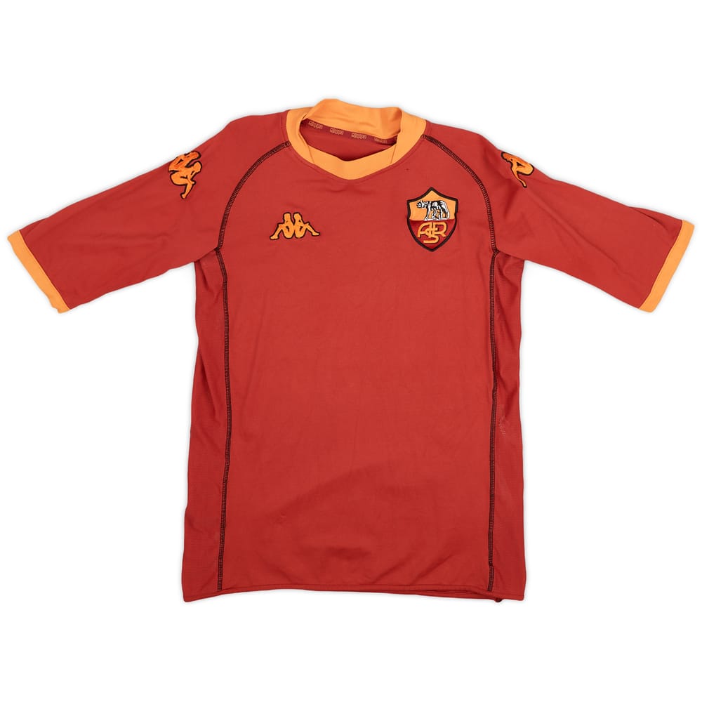2002-03 Roma Home Shirt - 4/10 - (M)