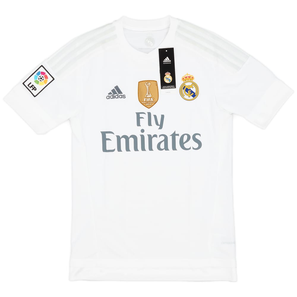 2015-16 Real Madrid Home Shirt (XS)