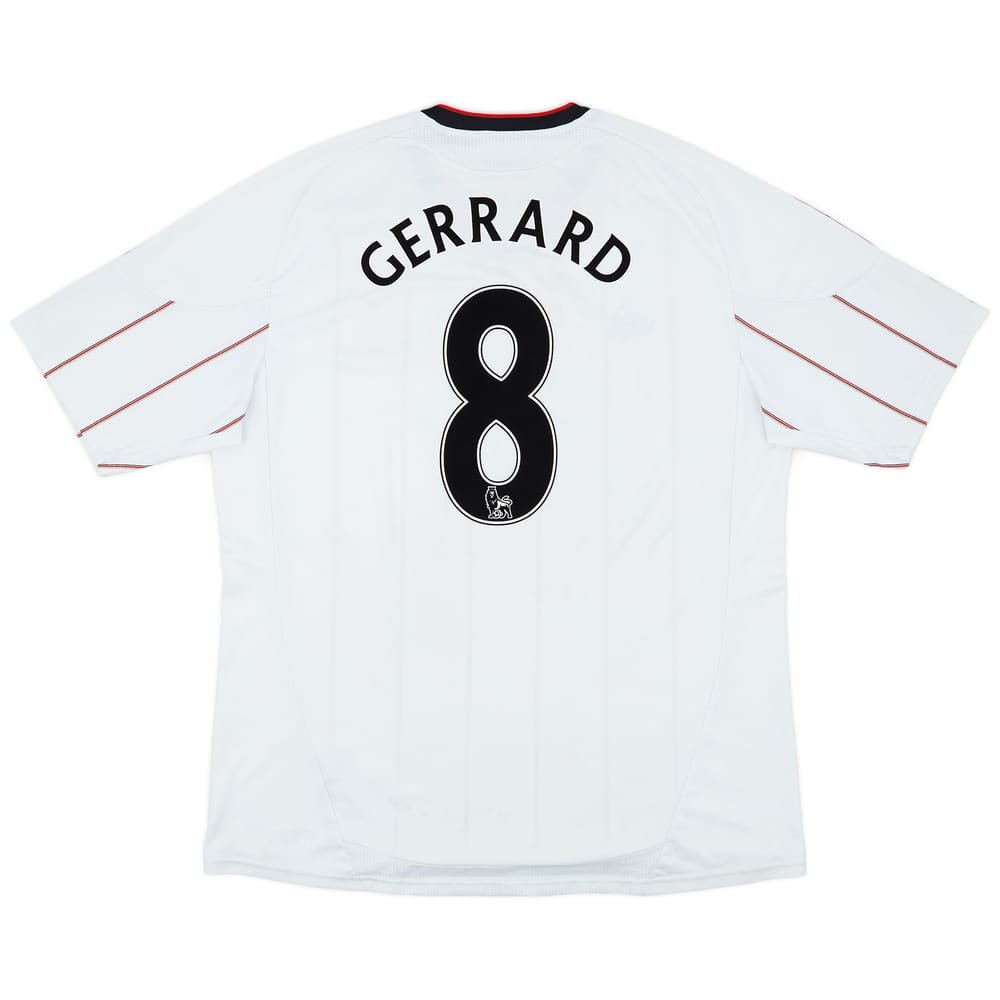 2010-11 Liverpool Away Shirt Gerrard #8 - 5/10 - (XXL)