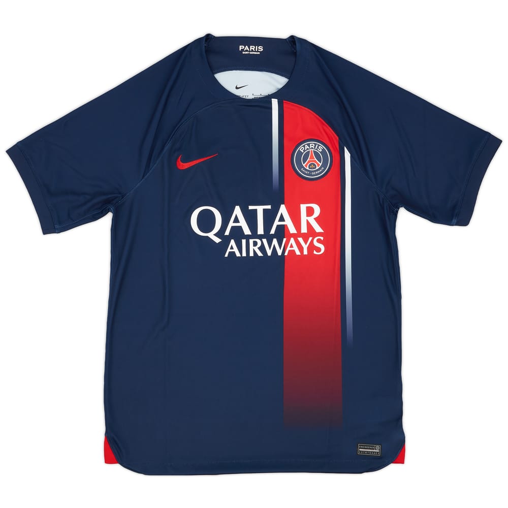 2023-24 Paris Saint-Germain Home Shirt - 10/10 - (M)