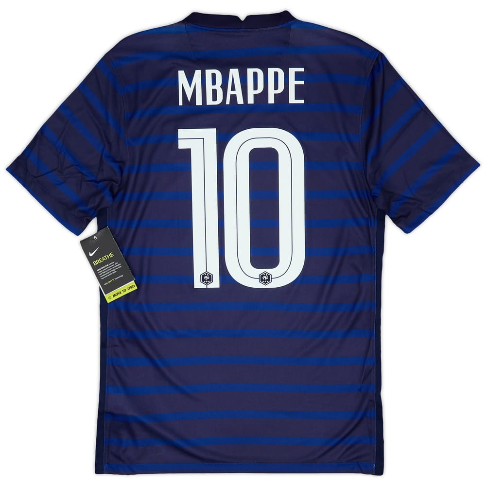 2020-21 France Home Shirt Mbappe #10 (S)