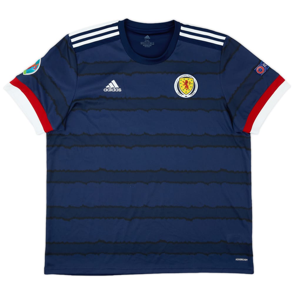 2020-22 Scotland Home Shirt - 8/10 - (XXL)