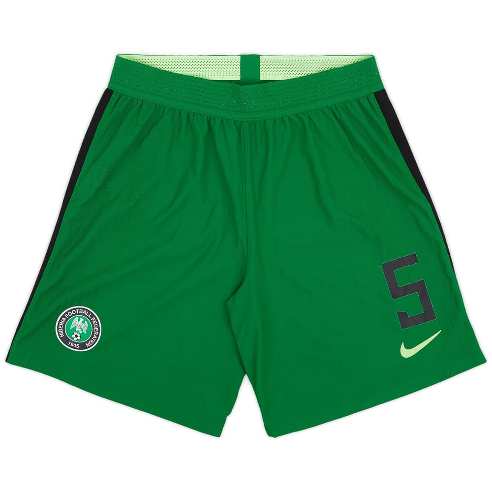 2020-21 Nigeria Match Issue Home Shorts #5 (Troost-Ekong)
