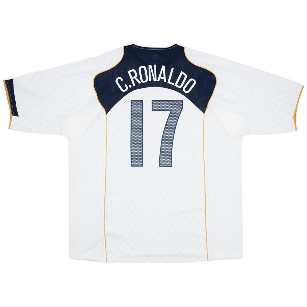 2004-06 Portugal Away Shirt C. Ronaldo #17 - 9/10 - (XXL)