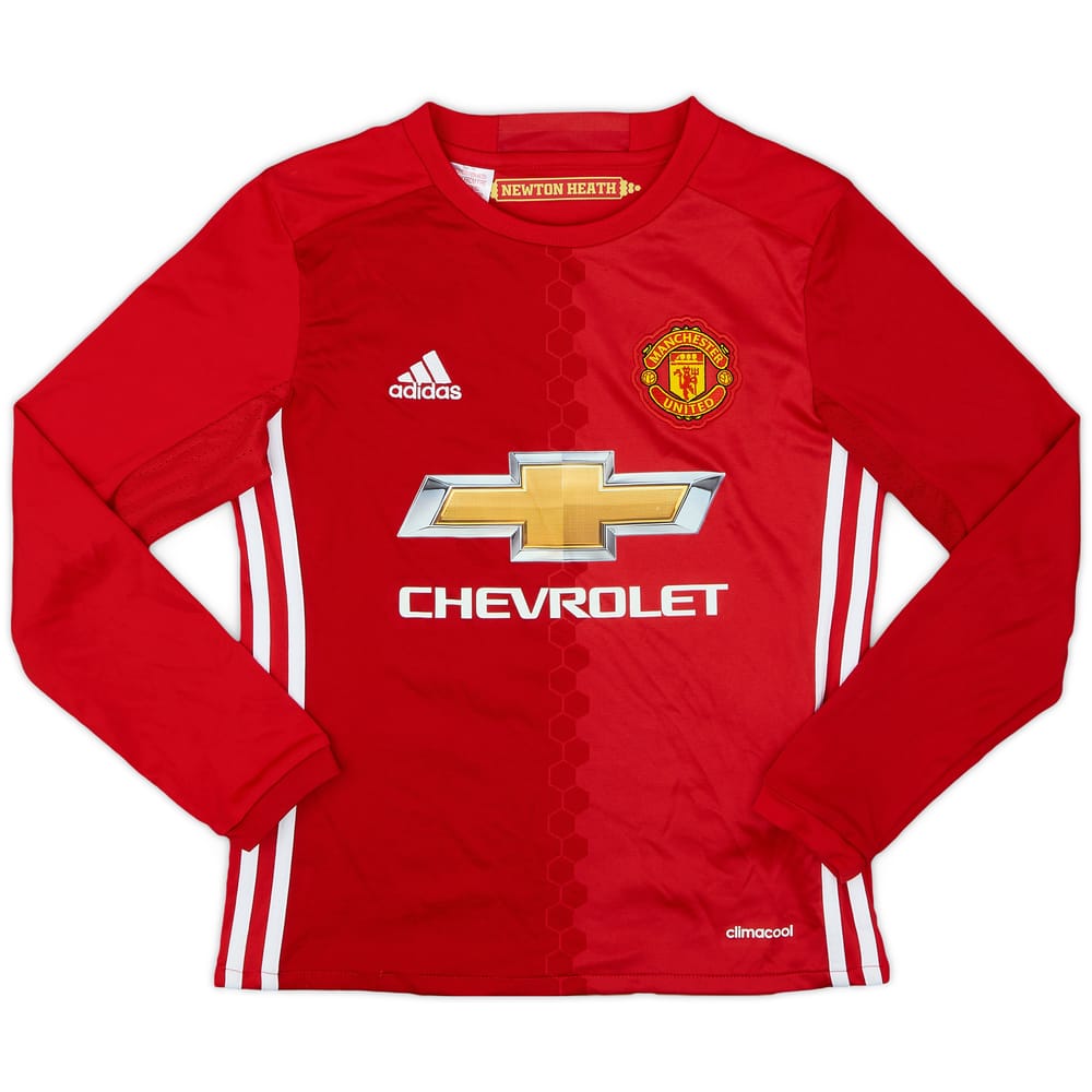 2016-17 Manchester United Home Shirt - 9/10 - (S.Boys)