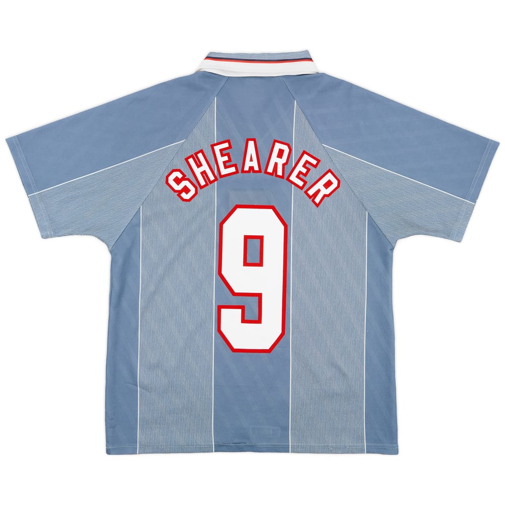 1996-97 England Away Shirt Shearer #9 - 9/10 - (M)