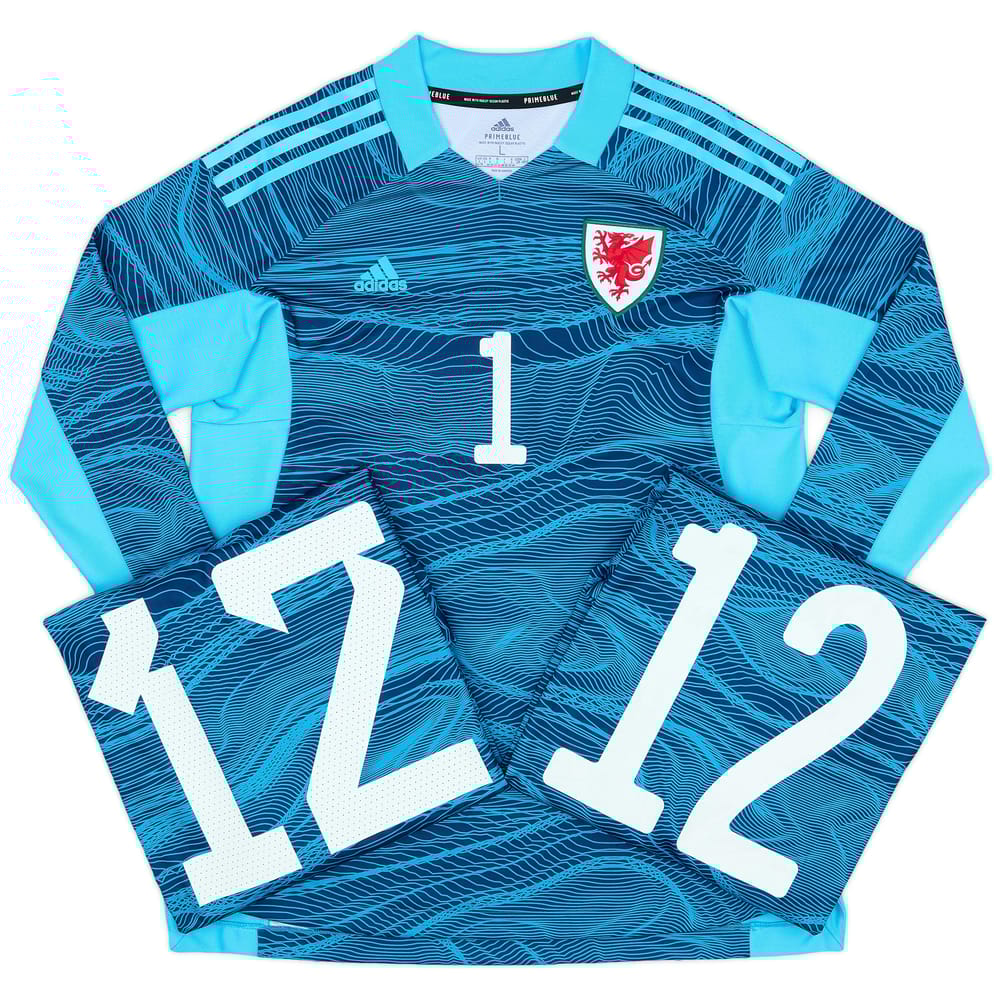 2021-22 Wales Women's Player Issue GK Shirt # - 9/10