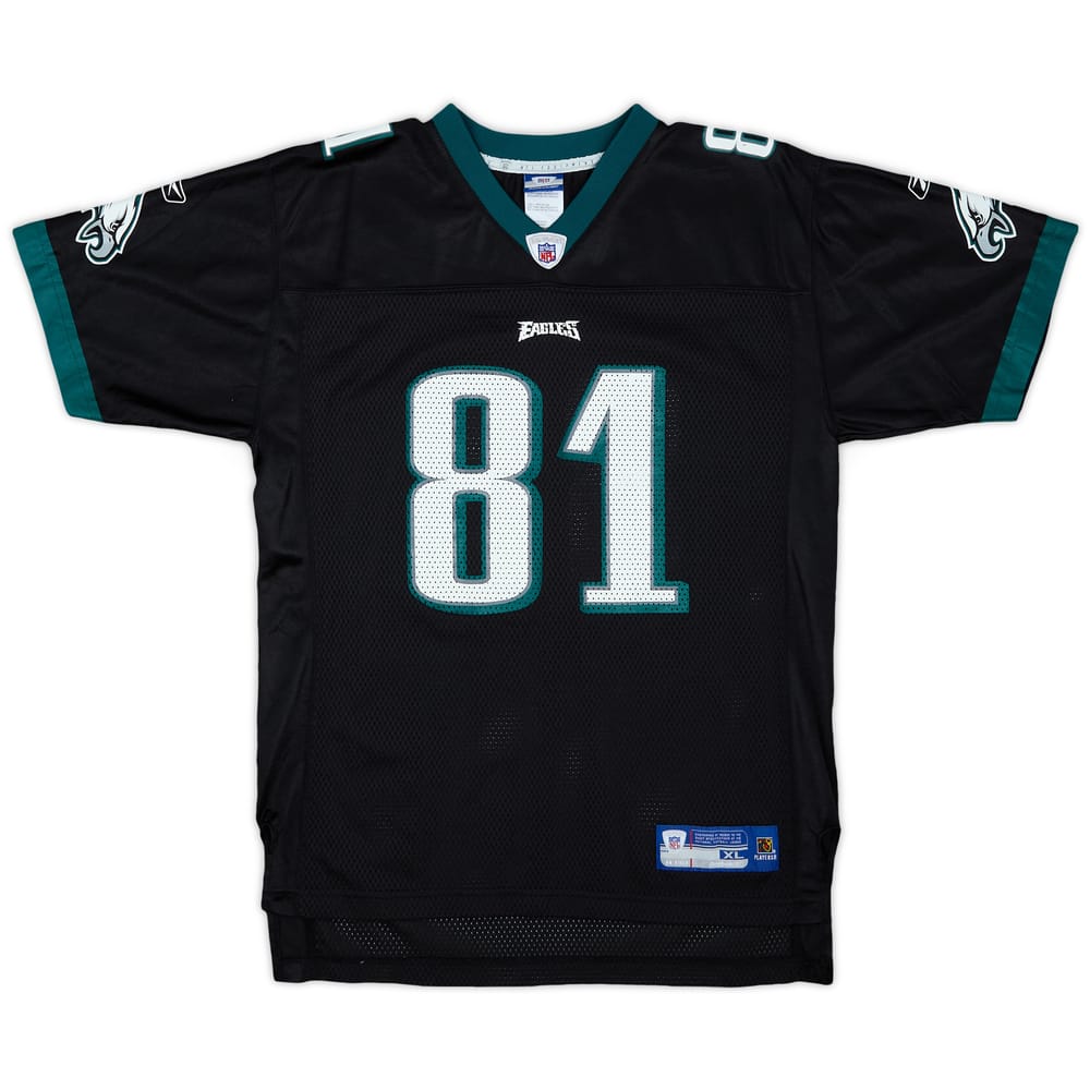 2005-06 Philadelphia Eagles Owens #81 Reebok On Field Alternate Jersey - 9/10 - (XL.Boys)