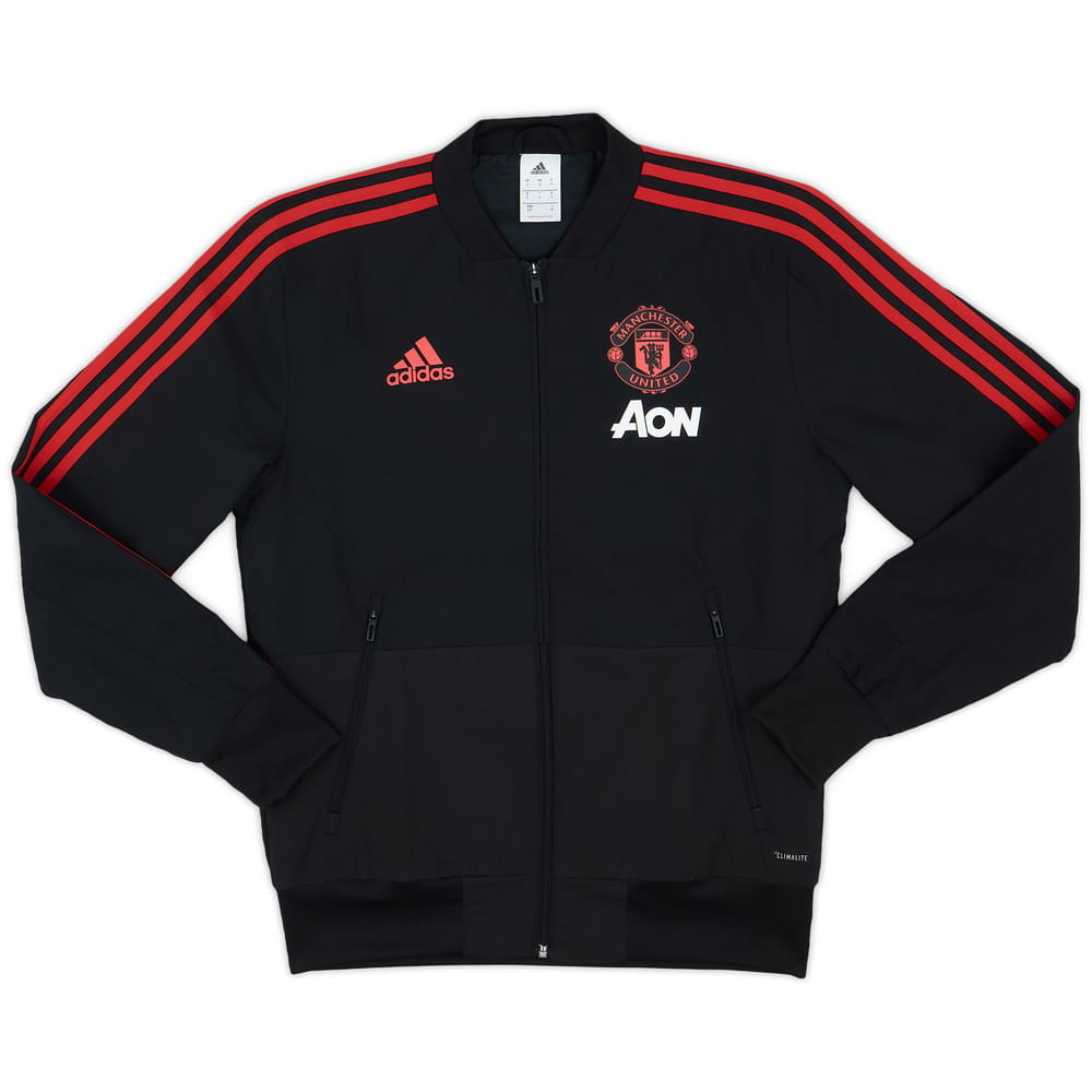 2018-19 Manchester United adidas Track Jacket - 9/10 - (S)