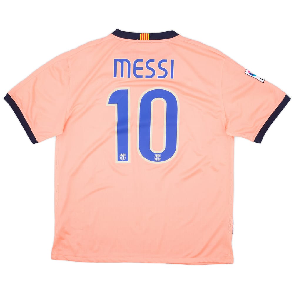 2009-10 Barcelona Away Shirt Messi #10 - 8/10 - (XL)