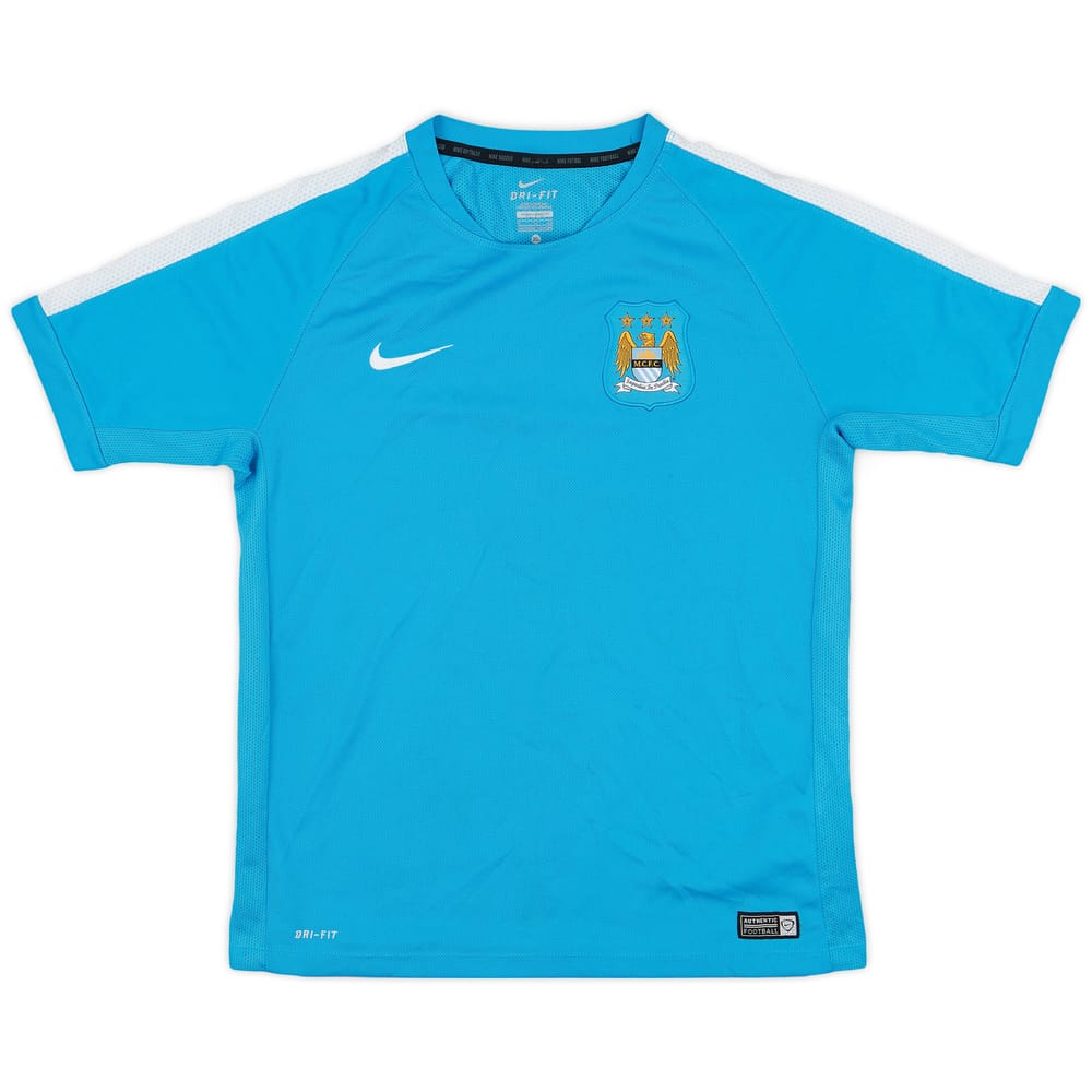 2014-15 Manchester City Nike Training Shirt - 9/10 - (XL.Boys)