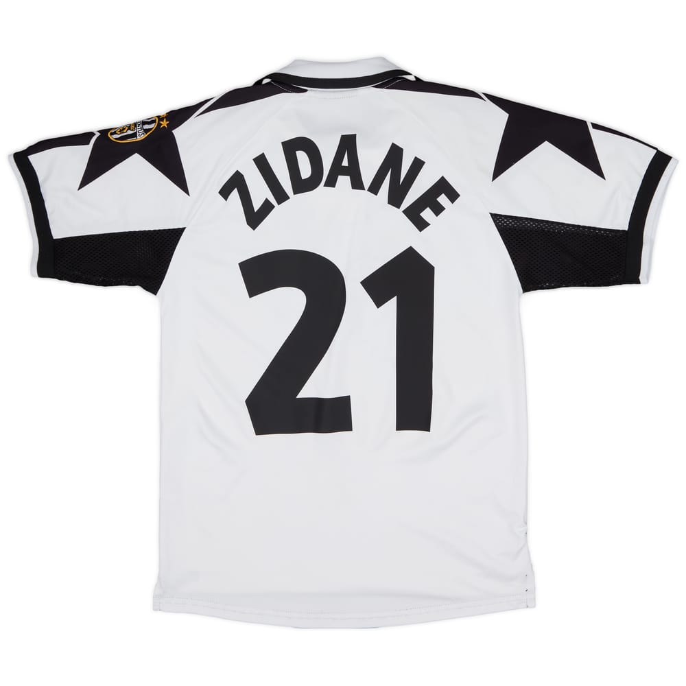 1999-00 Juventus Away Shirt Zidane #21 - 6/10 - (S)