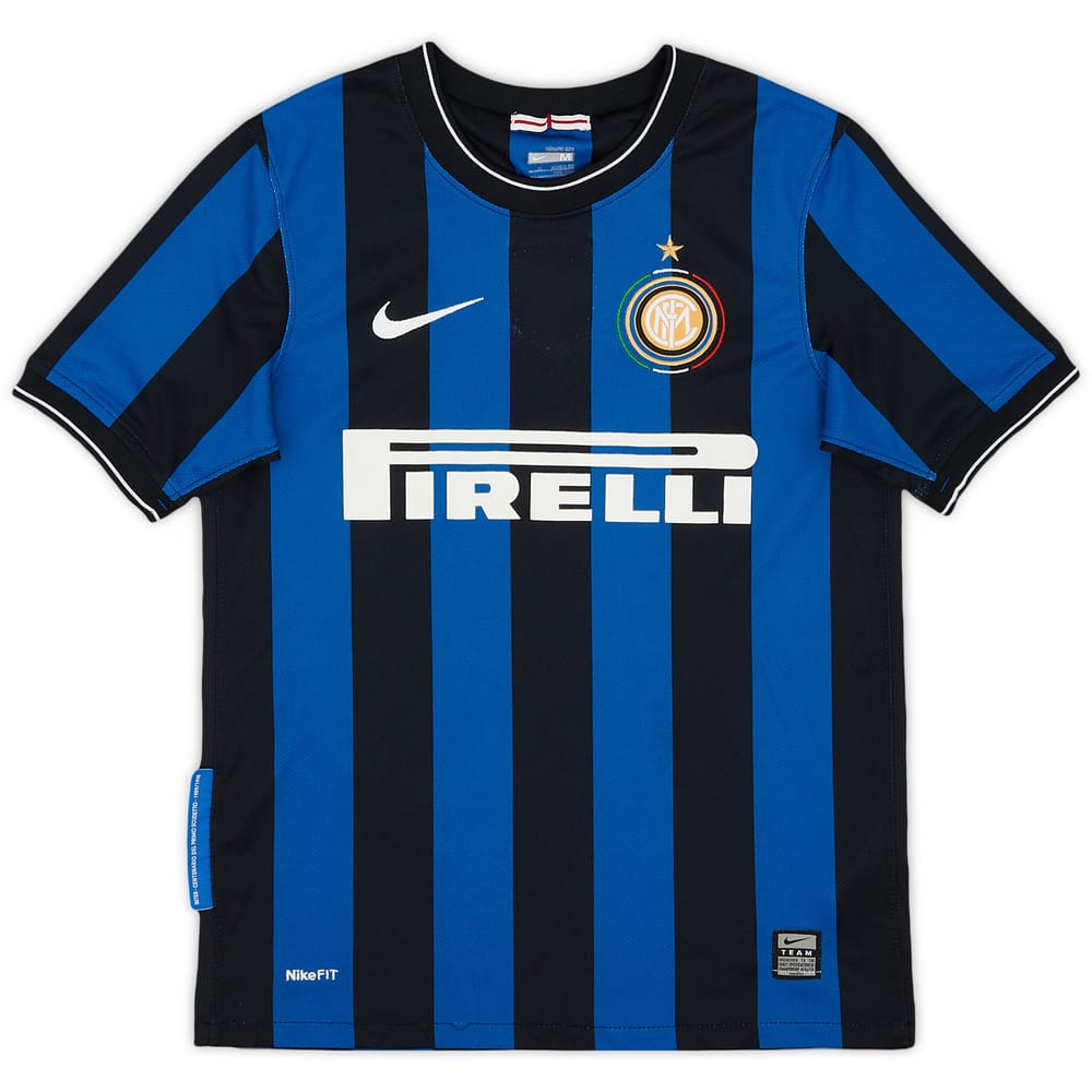 2009-10 Inter Milan Home Shirt - 6/10 - (M.Boys)