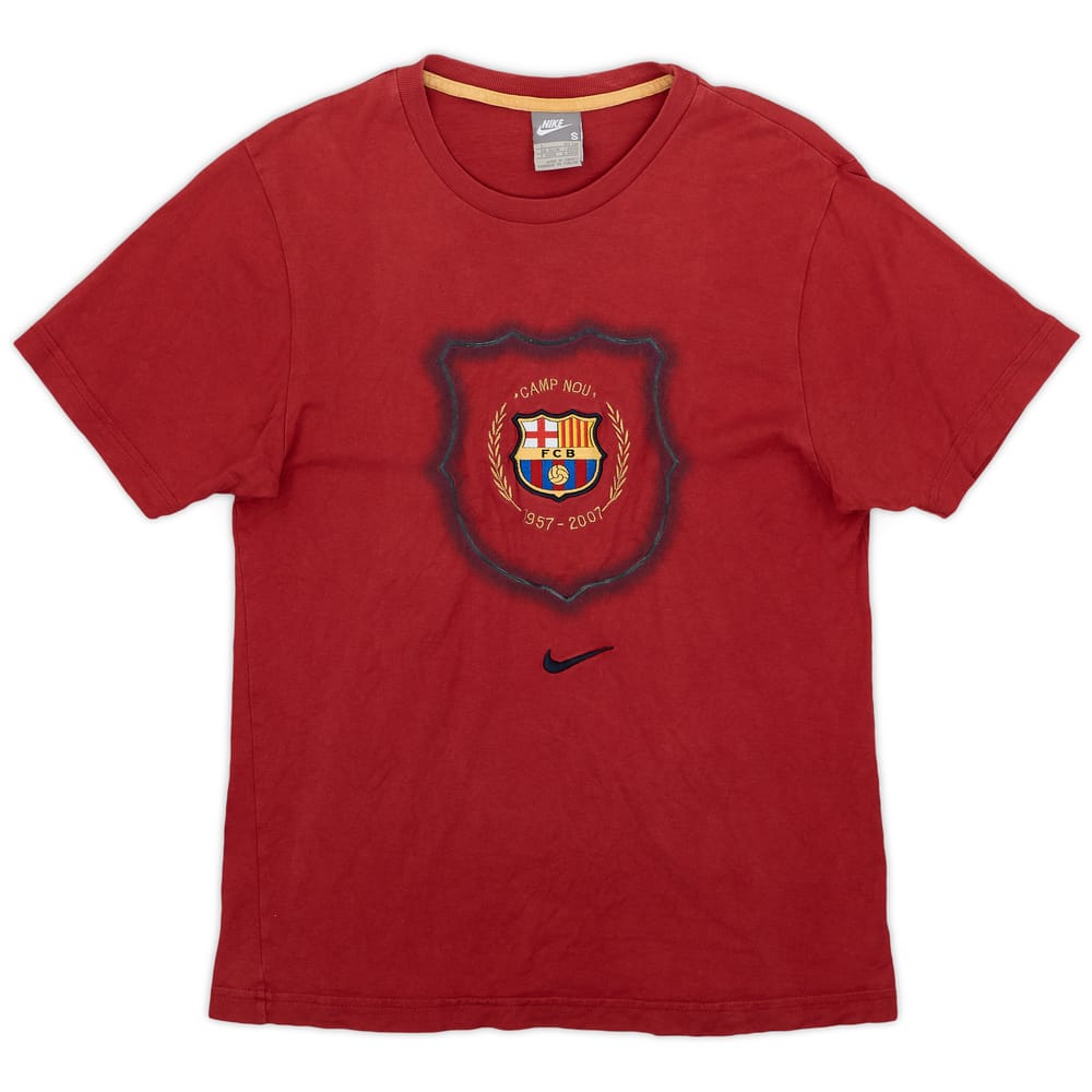 2007-08 Barcelona Nike Graphic Tee - 6/10 - (S)