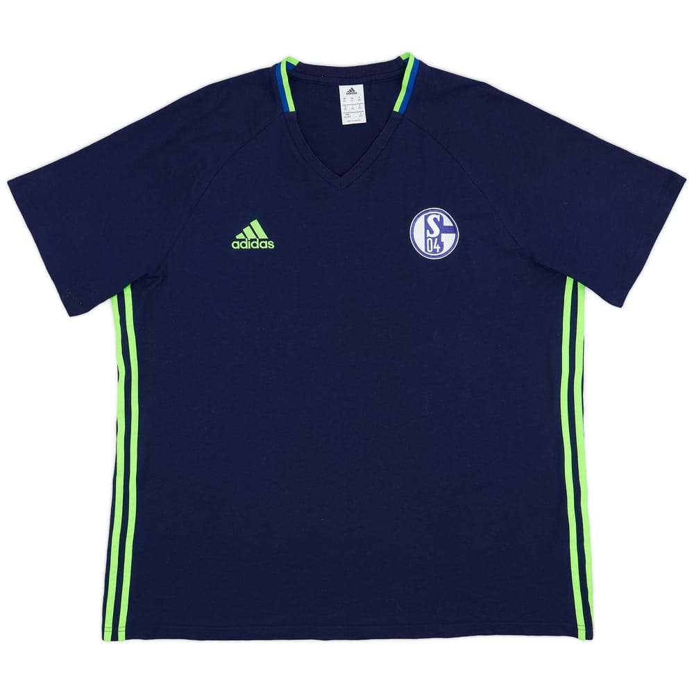 2016-17 Schalke adidas Training Tee - 9/10 - (XXL)