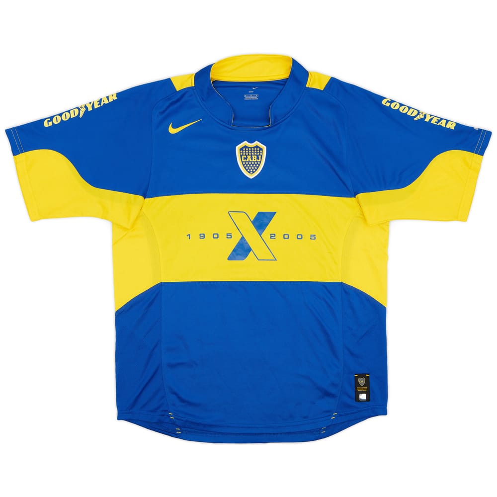 2005 Boca Juniors Home Shirt - 8/10 - (M)