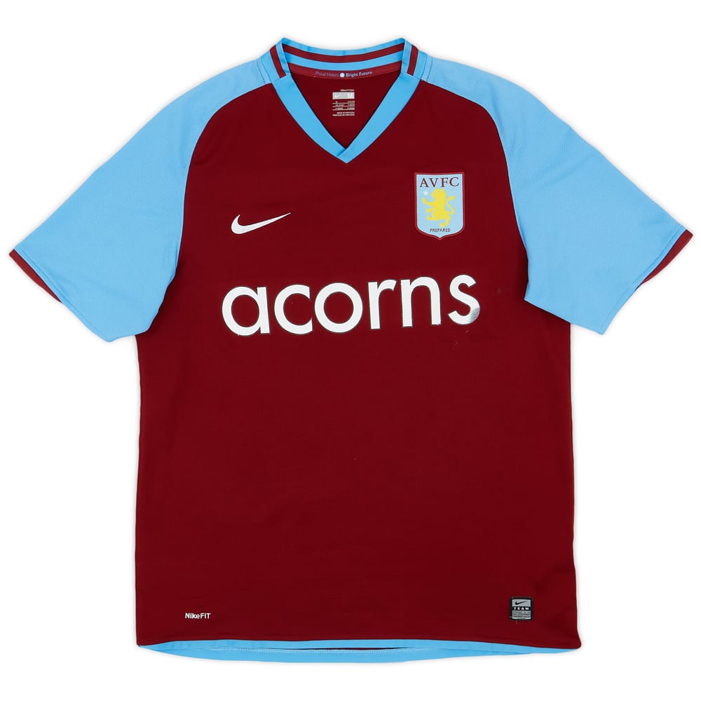 2008-09 Aston Villa Home Shirt - 5/10 - (M)