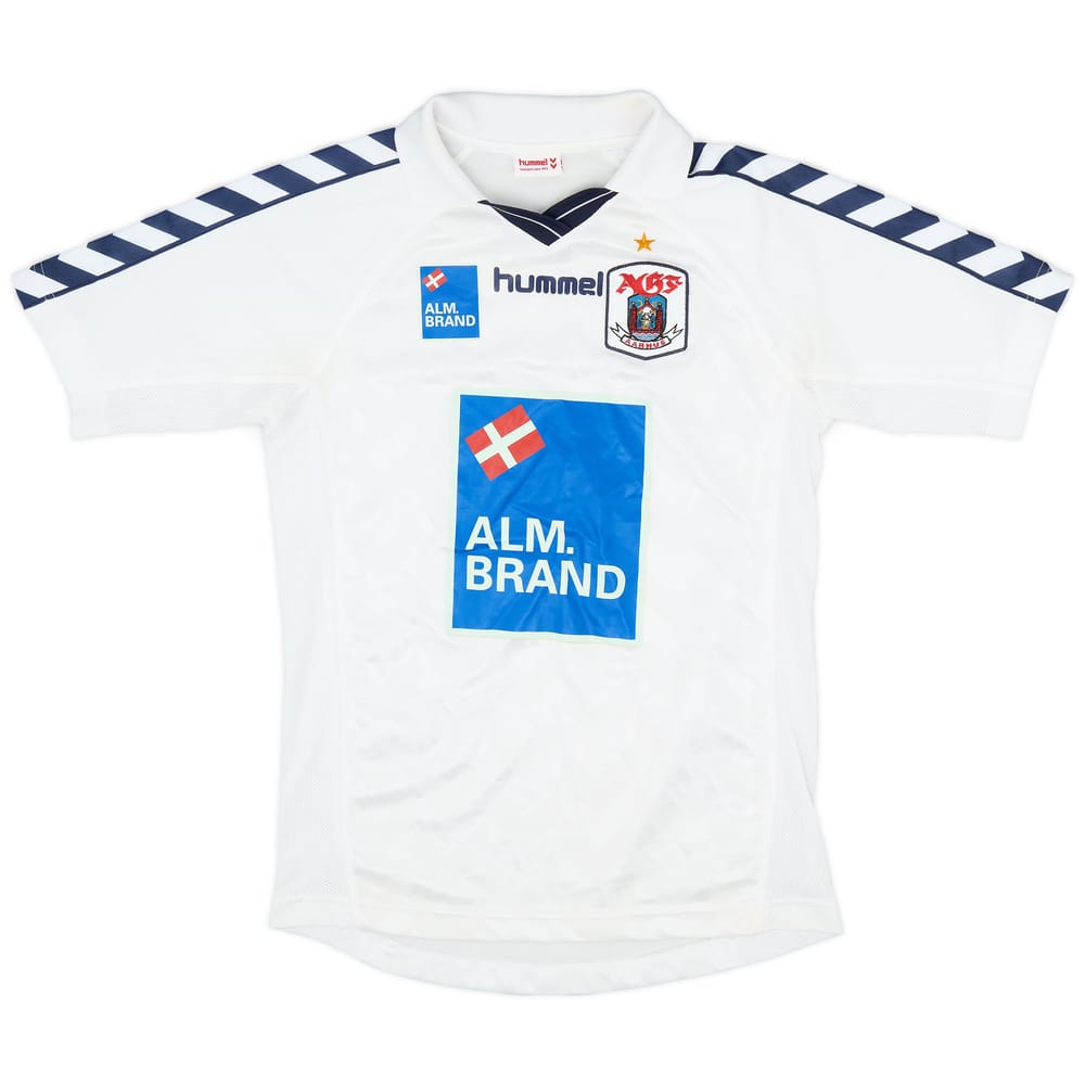 2005-07 AGF Aarhus Home Shirt - 8/10 - (XL.Boys)