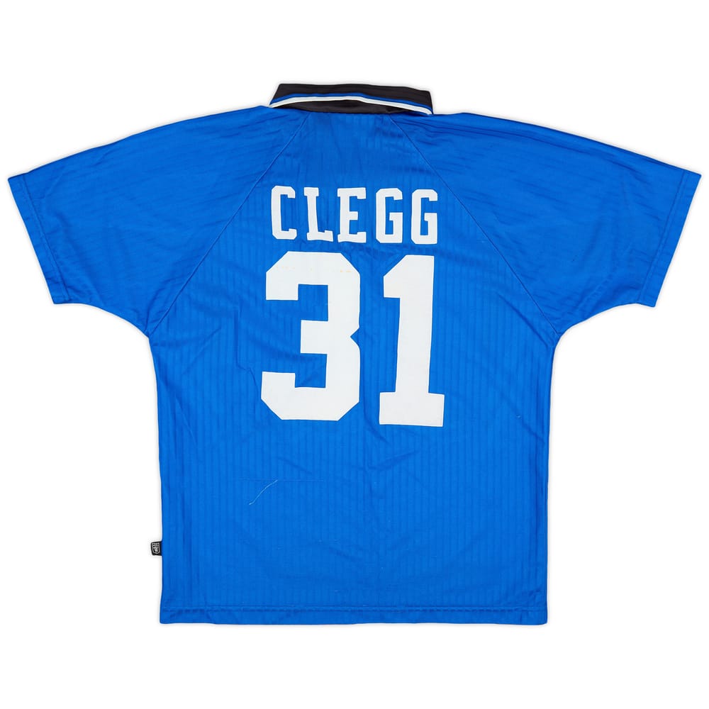 1996-98 Manchester United Third Shirt Clegg #31 - 5/10 - (L.Boys)