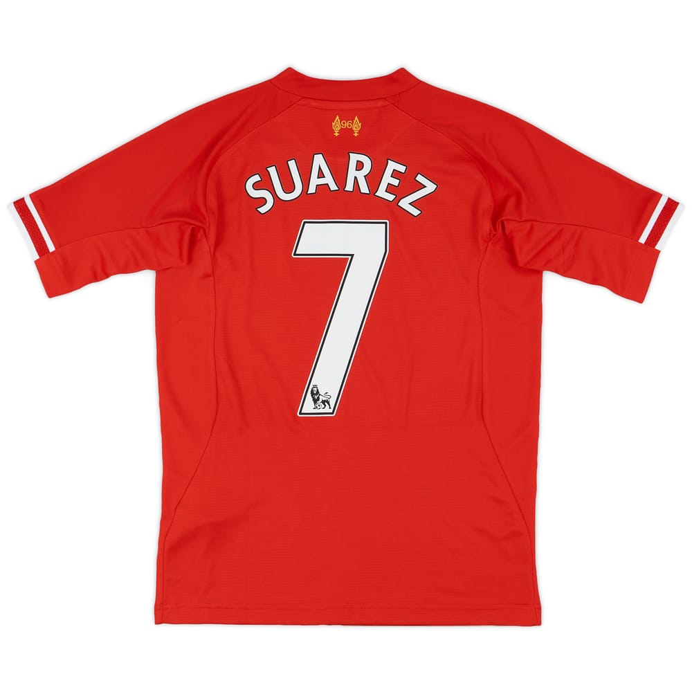 2013-14 Liverpool Home Shirt Suarez #7 (L.Boys)