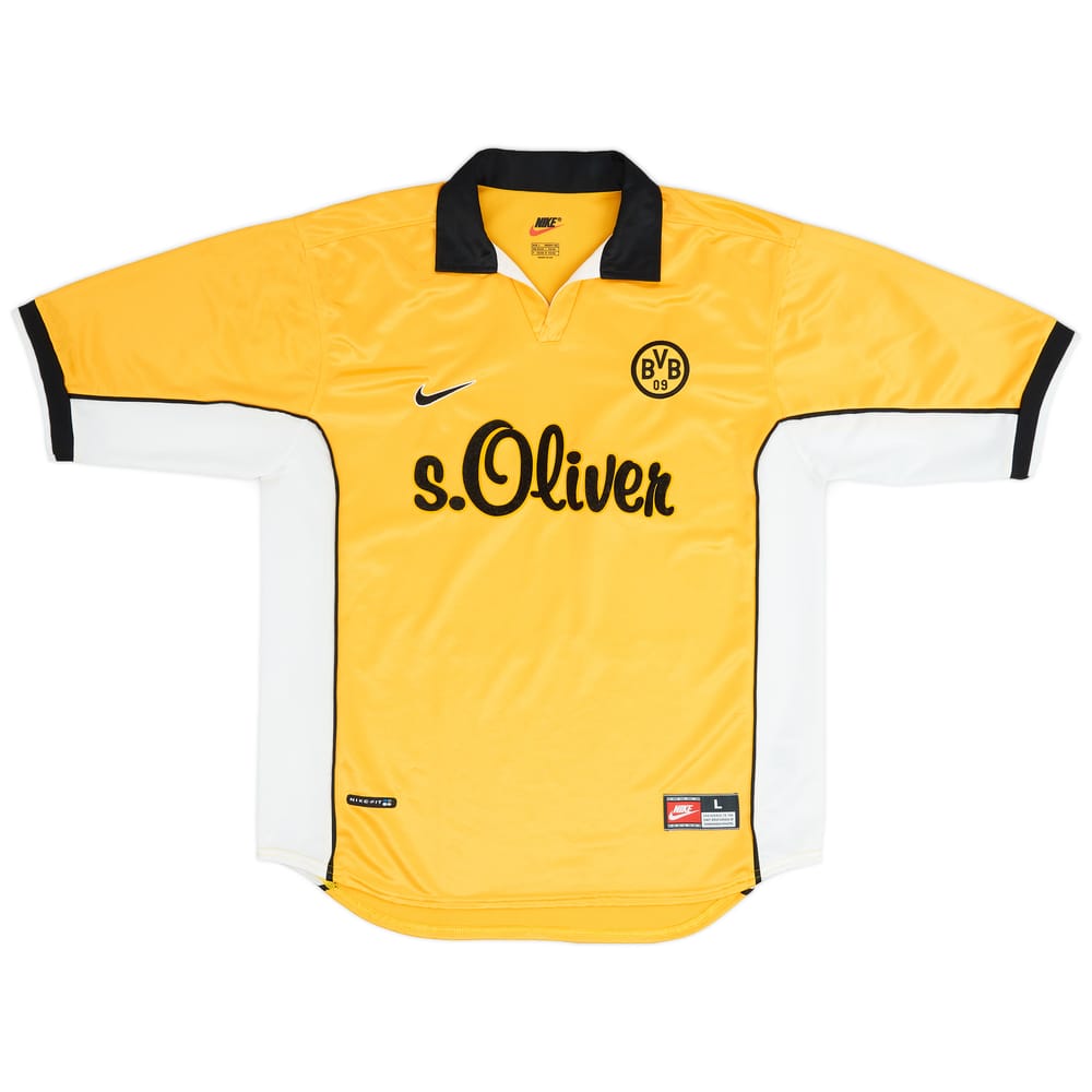 1998-00 Borussia Dortmund Home Shirt - 8/10 - (L)