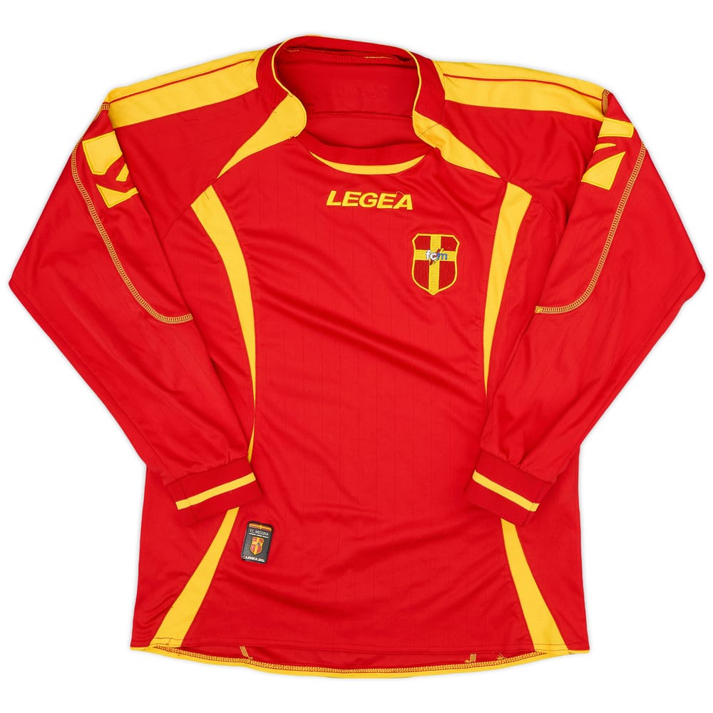 2006-07 Messina Away L/S Shirt - 8/10 - (M)