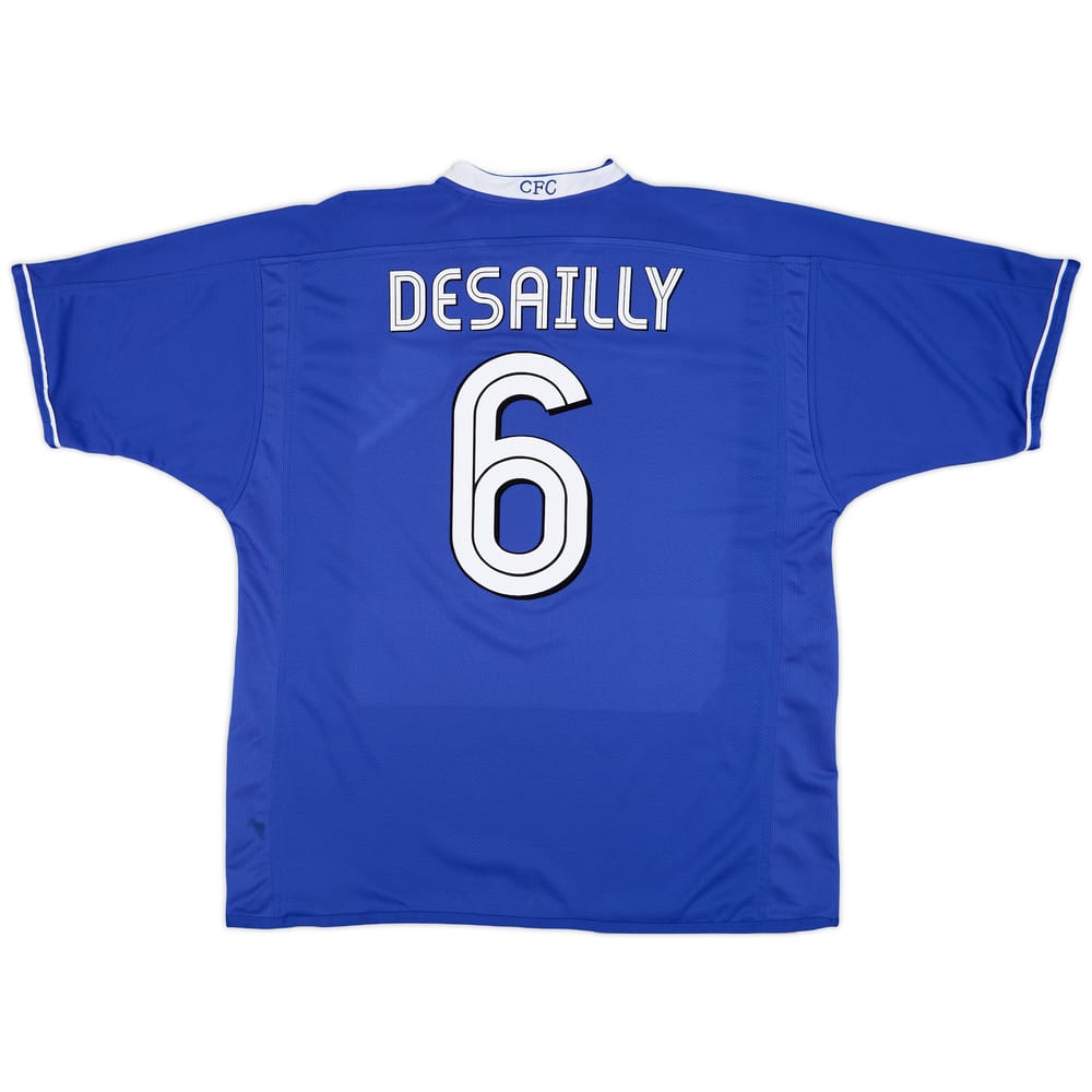 2003-05 Chelsea Home Shirt Desailly #6 - 7/10 - (L)