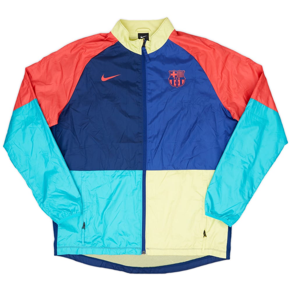 2021-22 Barcelona Nike Track Jacket - 8/10 - (L)