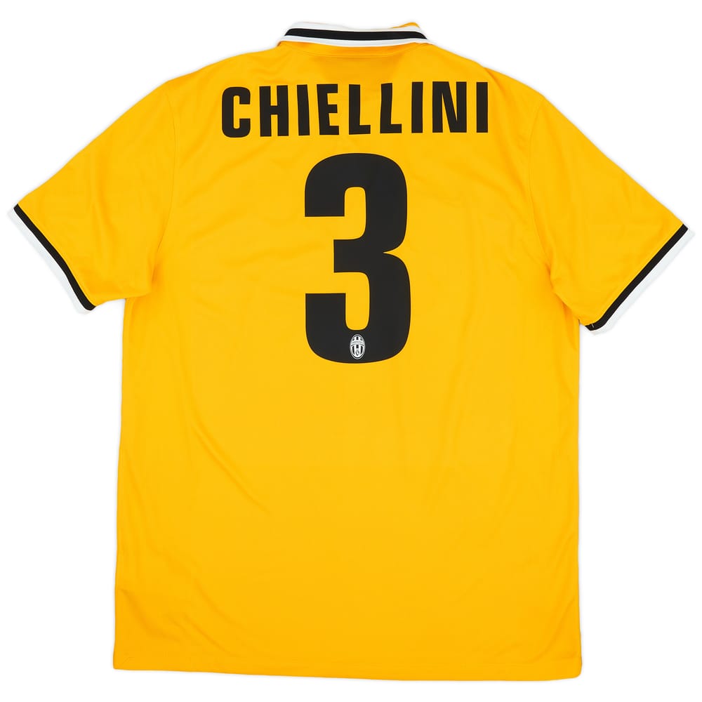 2013-14 Juventus Away Shirt Chiellini #3 - 5/10 - (L)