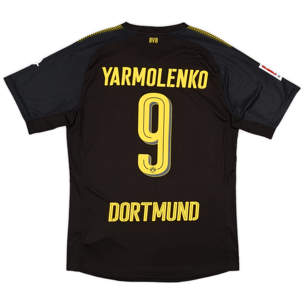 2017-18 Borussia Dortmund Authentic Away Shirt Yarmolenko #9 - 10/10 - (L)