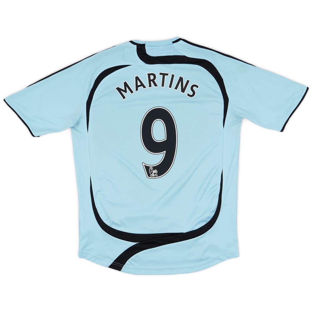 2007-08 Newcastle Away Shirt Martins #9 - 8/10 - (M)