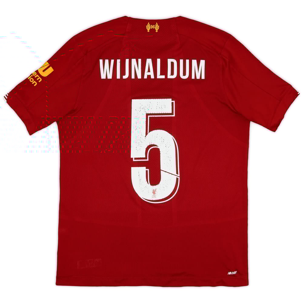 2019-20 Liverpool Home Shirt Wijnaldum #5 - 7/10 - (S)