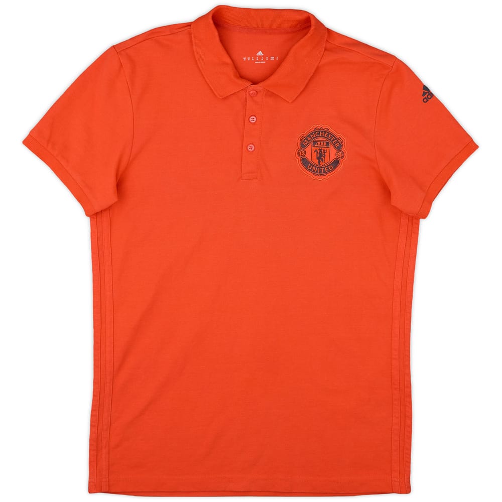 2016-17 Manchester United adidas Polo Shirt - 8/10 - (M)