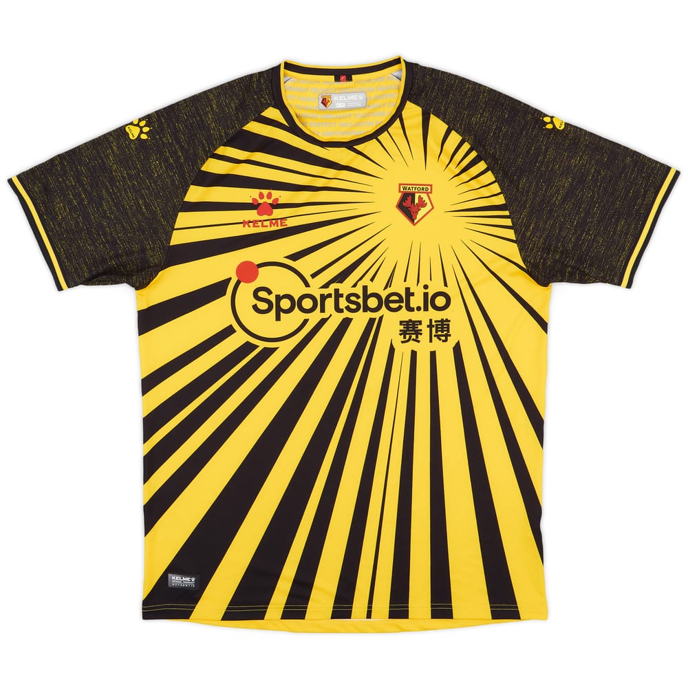 2020-21 Watford Home Shirt - 8/10 - (XXL)