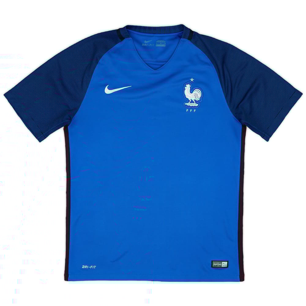 2016-17 France Home Shirt - 8/10 - (M)