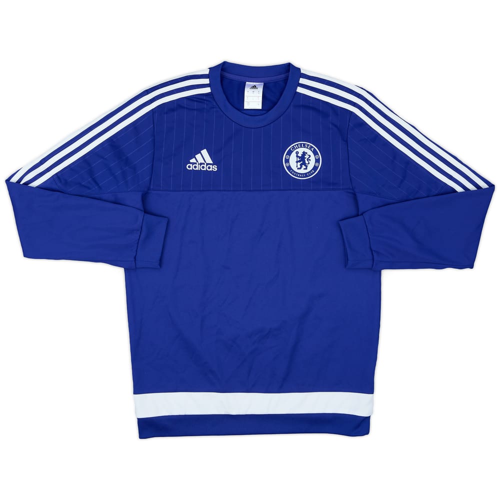 2015-16 Chelsea adidas Sweat Top - 9/10 - (S)
