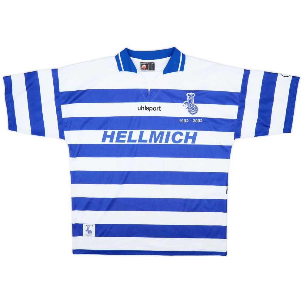 2001-02 Duisburg Centenary Home Shirt - 8/10 - (3XL)