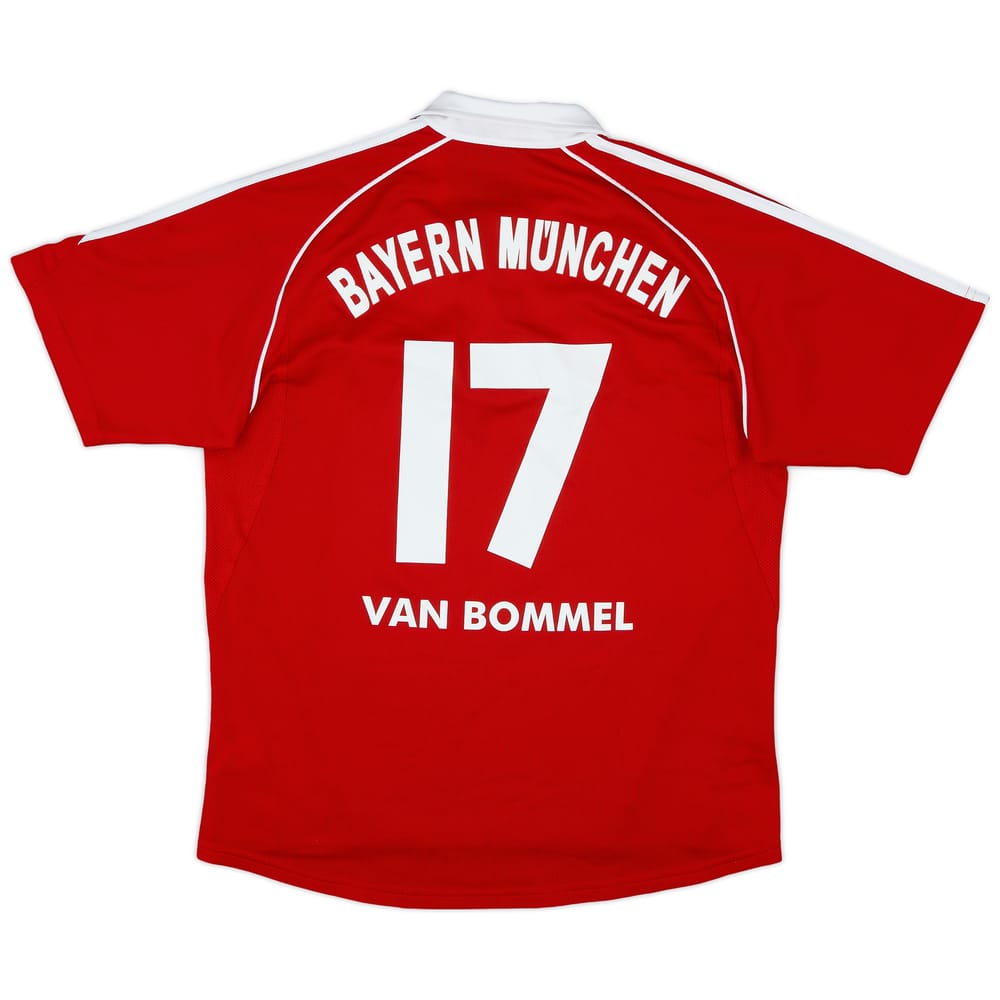 2006-07 Bayern Munich Home Shirt Van Bommel #17 - 9/10 - (XL.Boys)