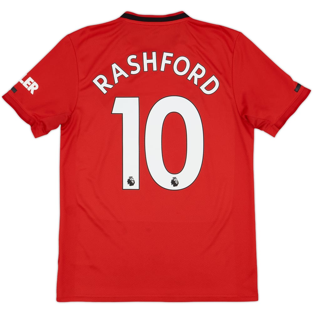 2019-20 Manchester United Home Shirt Rashford #10 - 5/10 - (M)