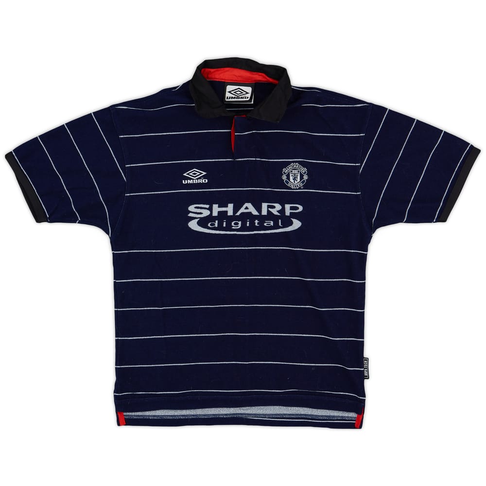 1999-00 Manchester United Away Shirt - 9/10 - (M.Boys)