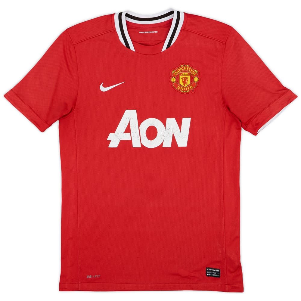 2011-12 Manchester United Home Shirt - 5/10 - (M)