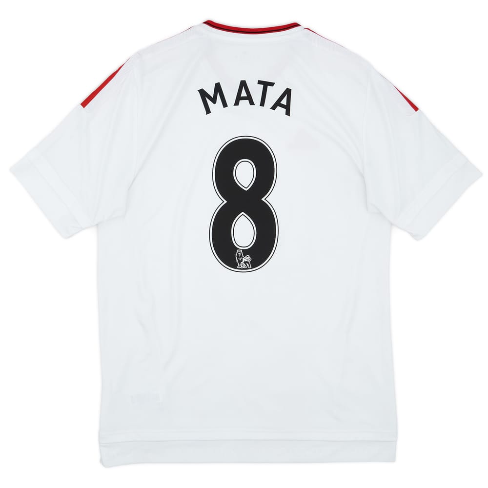 2015-16 Manchester United Away Shirt Mata #8 - 8/10 - (M)