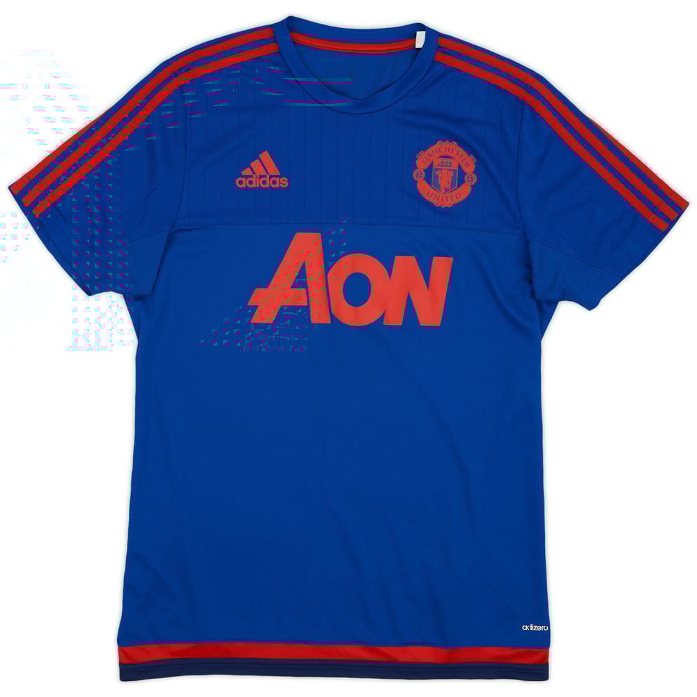 2015-16 Manchester United adidas Training Shirt - 8/10 - (M)
